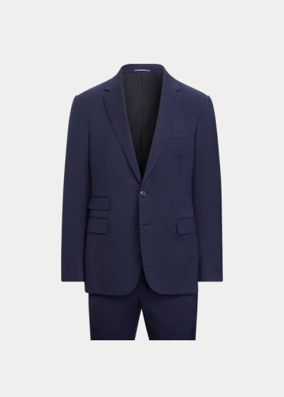 Traje Ralph Lauren Gregory Wool Serge Homem 02715-XQNZ